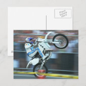 Carte Postale Pierres motocyclettes (Devant / Derrière)