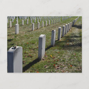 Carte Postale Pierres posées sur les pierres tombales des soldat