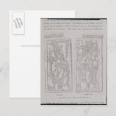 Carte Postale Pierres sculptées du "Temple du (Devant / Derrière)