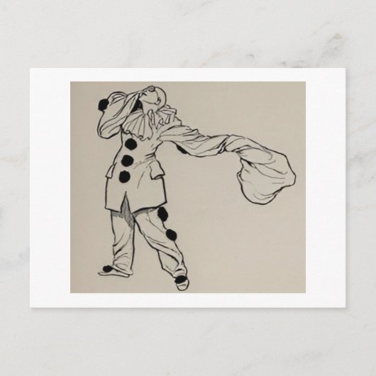 Carte postale Pierrot (Devant)