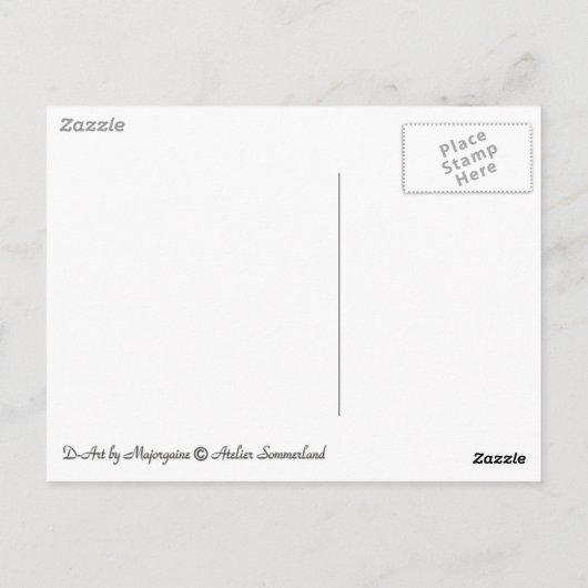 Carte Postale Pierrot (Dos)