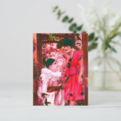 Carte Postale Pierrot et Columbine (Debout devant)