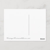 Carte Postale Pierrot et Columbine (Dos)