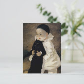Carte Postale « Pierrot et le Chat » de Theophile Steinlen (Debout devant)