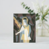 Carte Postale Pierrot par Juan Gris (Debout devant)