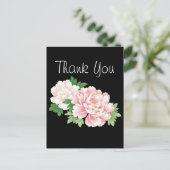 Carte Postale Pies roses Japonais Floral Kimono (Debout devant)