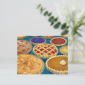 Carte postale Pies Thankesgiving (Debout devant)