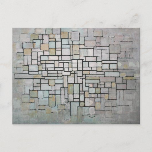 Carte Postale PIET MONDRIAAN - Composition No.11 1913 (Devant)