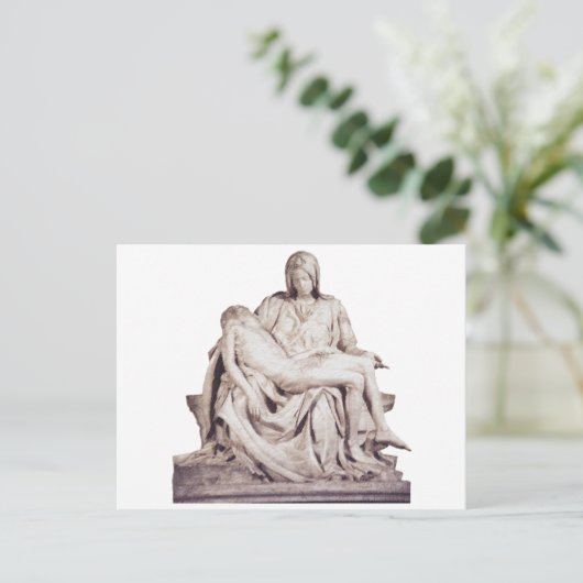 Carte Postale Pieta (Debout devant)