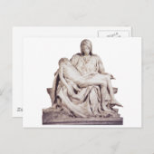 Carte Postale Pieta (Devant / Derrière)
