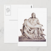 Carte Postale Pieta (Devant / Derrière)