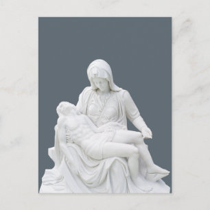 Carte Postale Pietà sculptée