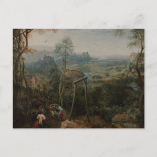 Carte Postale Pieter Bruegel l'Ancien-La Tarte sur les potages