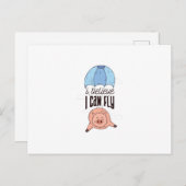 Carte Postale Pig volant (Devant / Derrière)