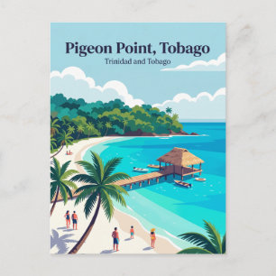 Carte Postale Pigeon Point Heritage Park Trinité-et-Tobago