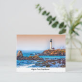 Carte postale Pigeon Point Lighthouse (Debout devant)