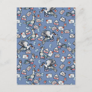 Carte Postale Pigeon Voyageur Blues Poste
