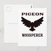 Carte Postale Pigeon Whisperer (Devant / Derrière)
