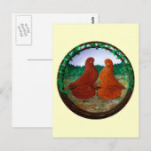 Carte Postale Pigeons de cordonnier bouffés2 (Devant / Derrière)