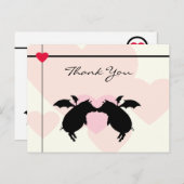 Carte Postale Piges volantes (Devant / Derrière)