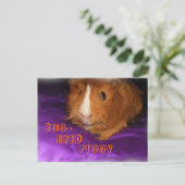 Carte postale PIGGY À OEIL BOGUE (Debout devant)