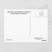 Carte postale PIGGY À OEIL BOGUE (Dos)