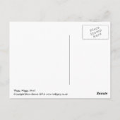 Carte Postale Piggy, Wiggy, Woo. (Dos)