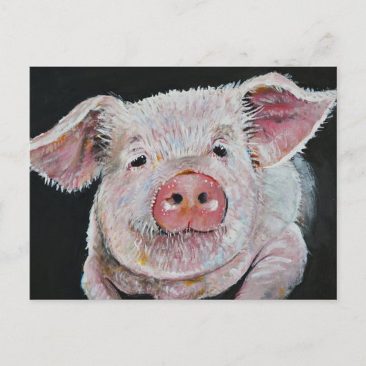 Carte Postale Piggy, Wiggy, Woo. (Devant)
