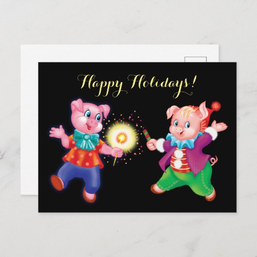 Carte Postale pignon mignon (Devant / Derrière)