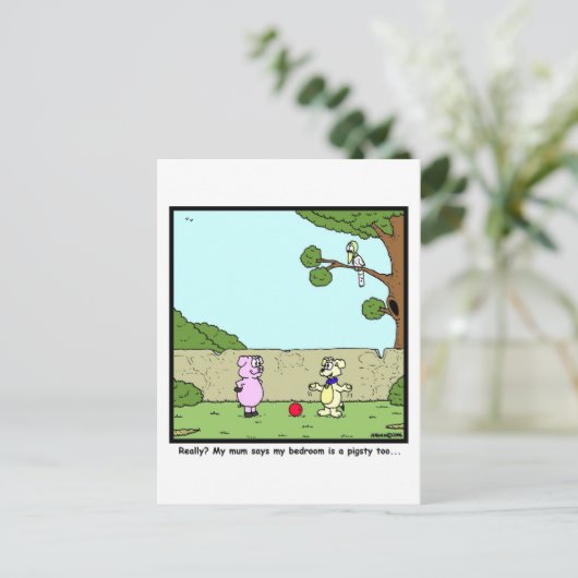 Carte Postale Pigsty (Debout devant)