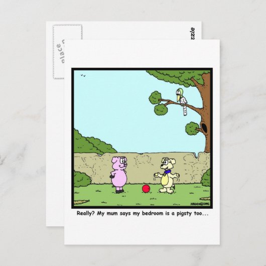 Carte Postale Pigsty (Devant / Derrière)