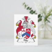 Carte Postale Pike Family Crest (Debout devant)