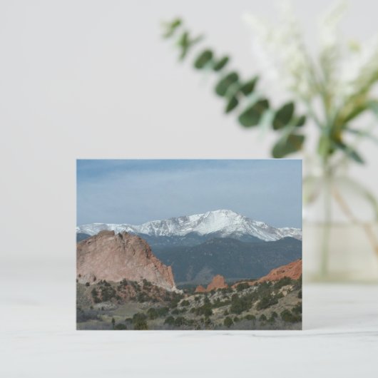 Carte postale Pikes Peak (Debout devant)
