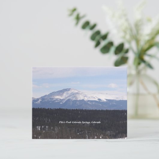 Carte postale Pike's Peak (Debout devant)