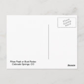 Carte Postale Pikes Peak ou rodéo Bust (Dos)