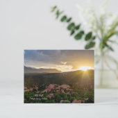 Carte postale Pikes Peak Sunset Haze (Debout devant)