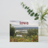 Carte Postale Pikes Peak Vue sur McGregor Iowa (Debout devant)