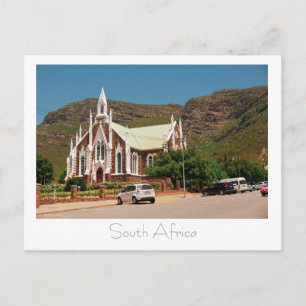 Carte Postale Piketbrg Church Western Cape Afrique du Sud SA