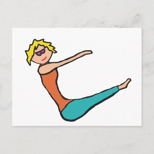 Carte Postale Pilates (Devant)