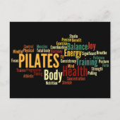 Carte postale PILATES (Devant)