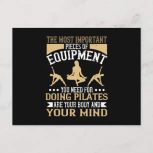 Carte Postale Pilates Corps Et Esprit Sont Les Plus Importants
