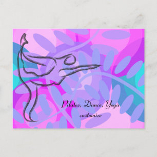 Carte Postale Pilates, danse, yoga ? ?