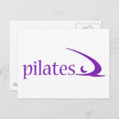 Carte Postale Pilates Design ! (Devant / Derrière)