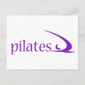 Carte Postale Pilates Design ! (Devant)