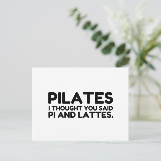 CARTE POSTALE PILATES PI ET LATTES (Debout devant)
