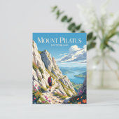 Carte Postale Pilatus Suisse (Debout devant)