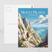 Carte Postale Pilatus Suisse (Devant / Derrière)
