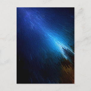 Carte Postale Pile de flux bleu