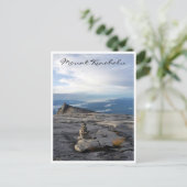 Carte Postale pile de vue kinabalu (Debout devant)