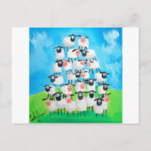 Carte Postale Pile of sheep (Devant)
